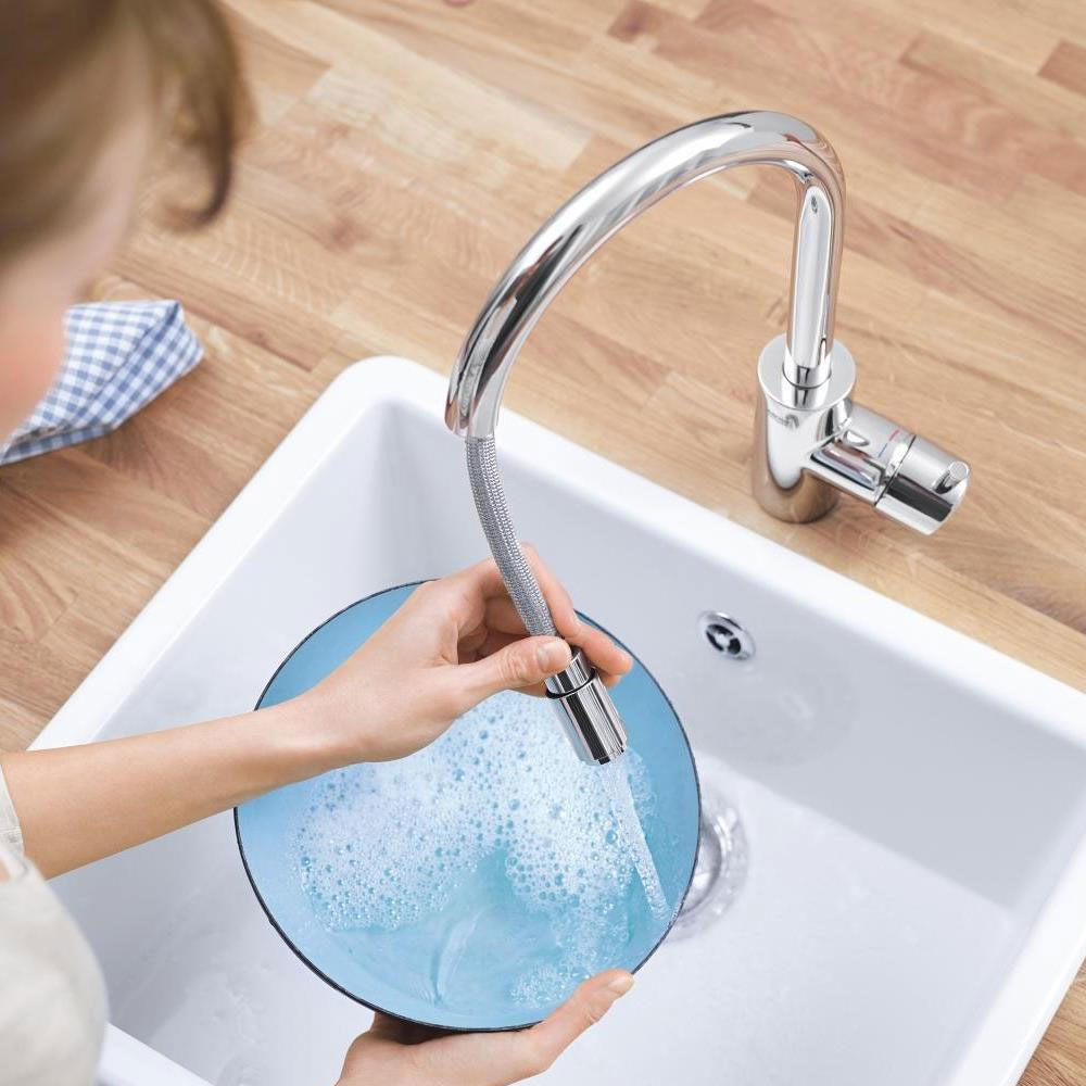Εικόνα της Μπαταρία Κουζίνας Grohe Concetto Ντους 32663003 Χρωμέ