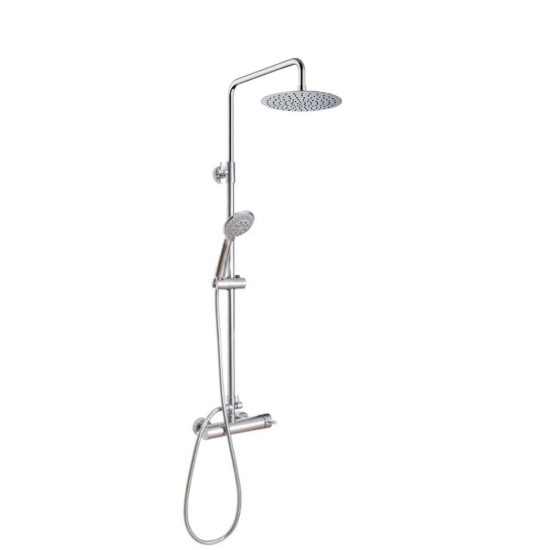 Εικόνα της Στήλη Ντούς 2 Εξόδων Interflex Art Line Slim 086930 Χρωμέ