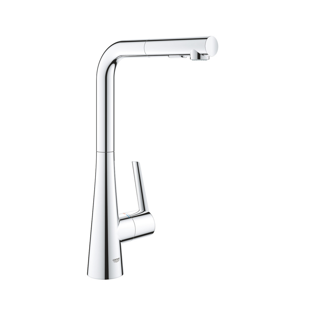Εικόνα της Μπαταρία Κουζίνας Grohe Zedra Ντους 2 Ροών 32553002 Χρωμέ