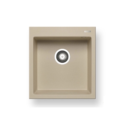 Εικόνα της Νεροχύτης Pyramis Pyragranite Istros (46x50) 1B Ivory 070108011