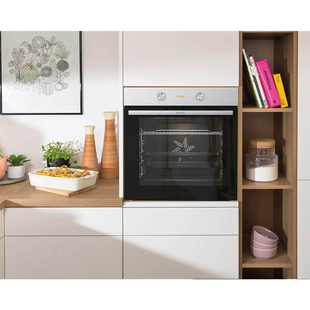 Εικόνα της Φούρνος Gorenje BO6717E03X - 738002 Inox 77lt  Με Λειτουργία Ατμού 034018801
