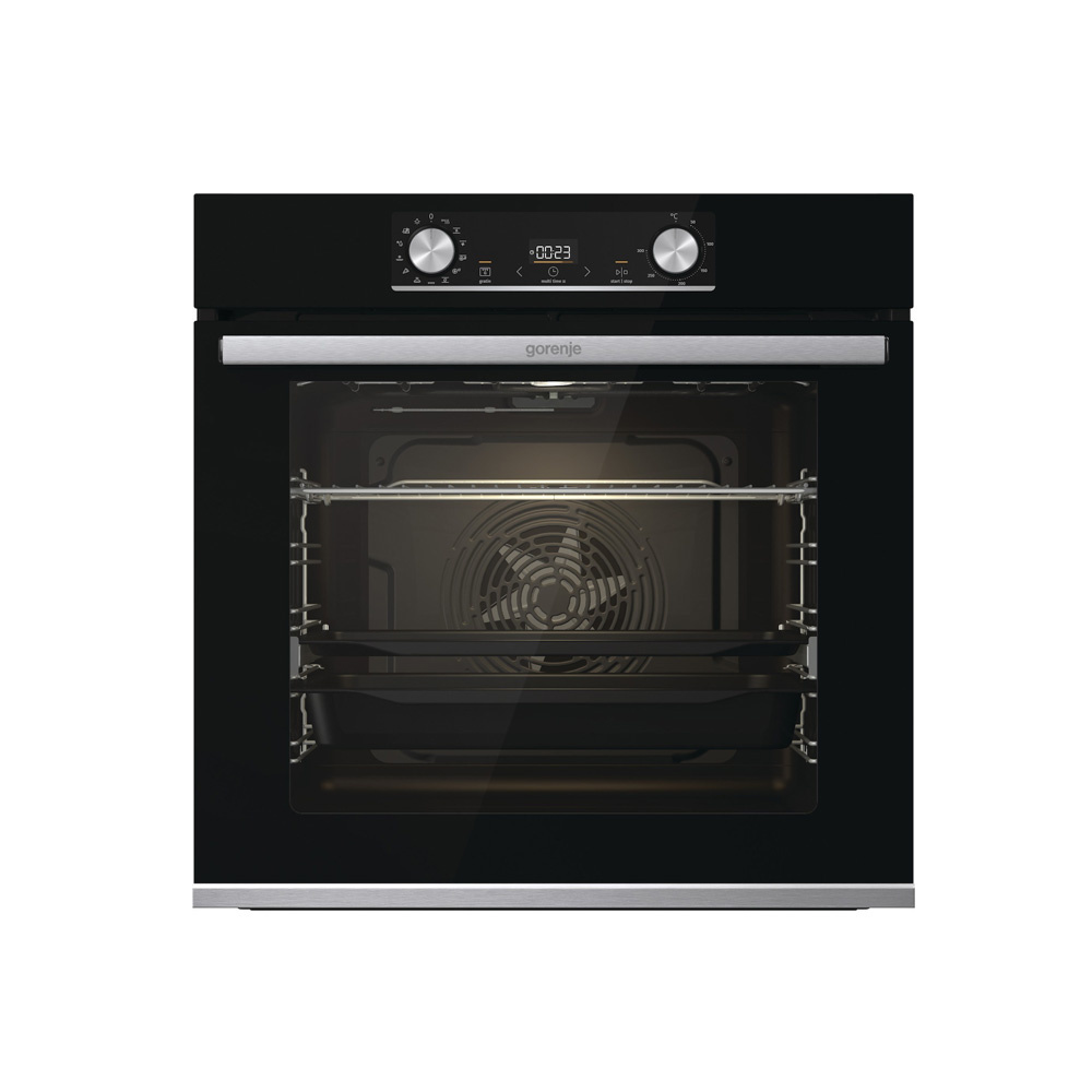 Εικόνα της Φούρνος Gorenje BOSX6737E13BG - 738440 Μαύρος 77lt  Με Λειτουργία Ατμού 034019201