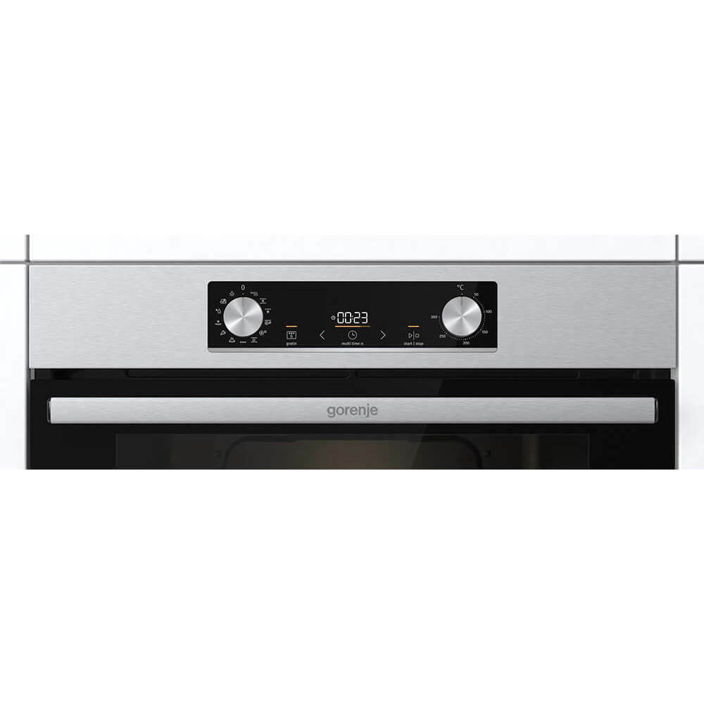 Εικόνα της Φούρνος Gorenje BPS6737E14X - 738005 Inox 77lt  Πυρολυτικός Με Λειτουργία Ατμού 034019301