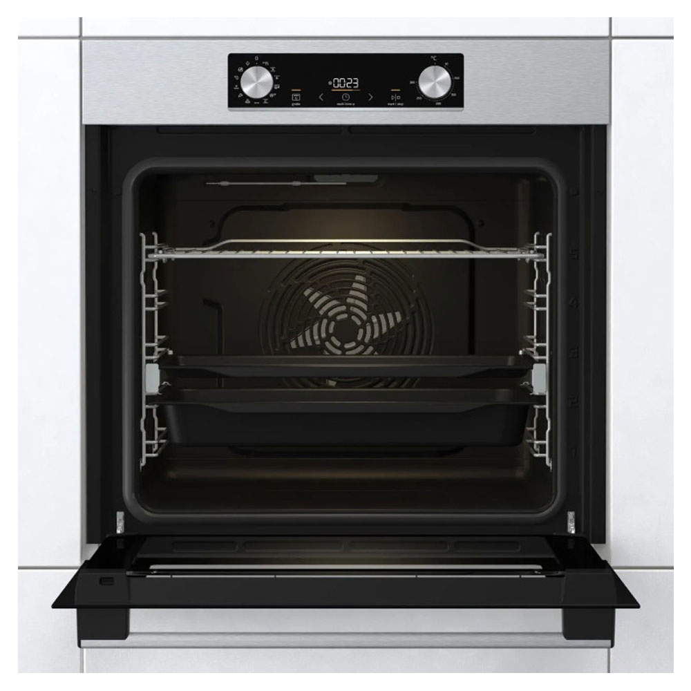 Εικόνα της Φούρνος Gorenje BPS6737E14X - 738005 Inox 77lt  Πυρολυτικός Με Λειτουργία Ατμού 034019301