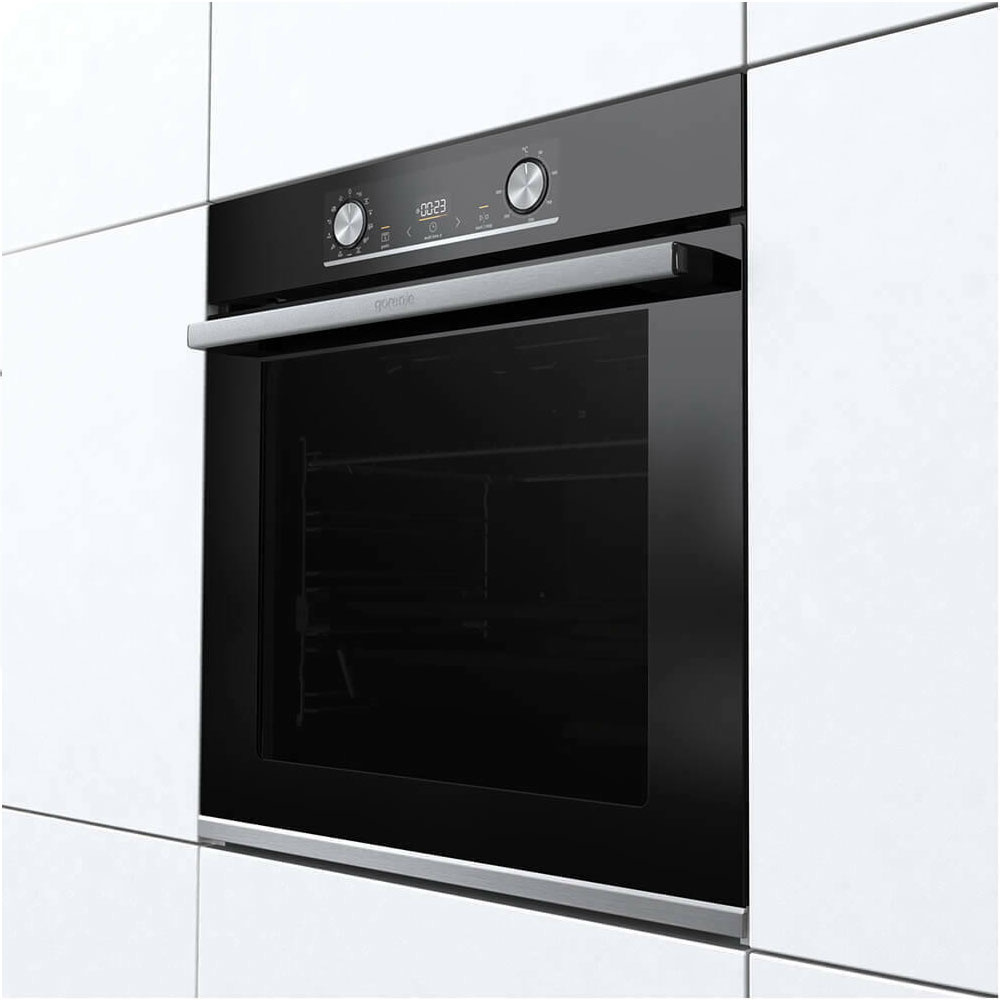 Εικόνα της Φούρνος Gorenje BPSX6737E13BG - 738567 Μαυρός 77lt  Πυρολυτικός Με Λειτουργία Ατμού 034019401