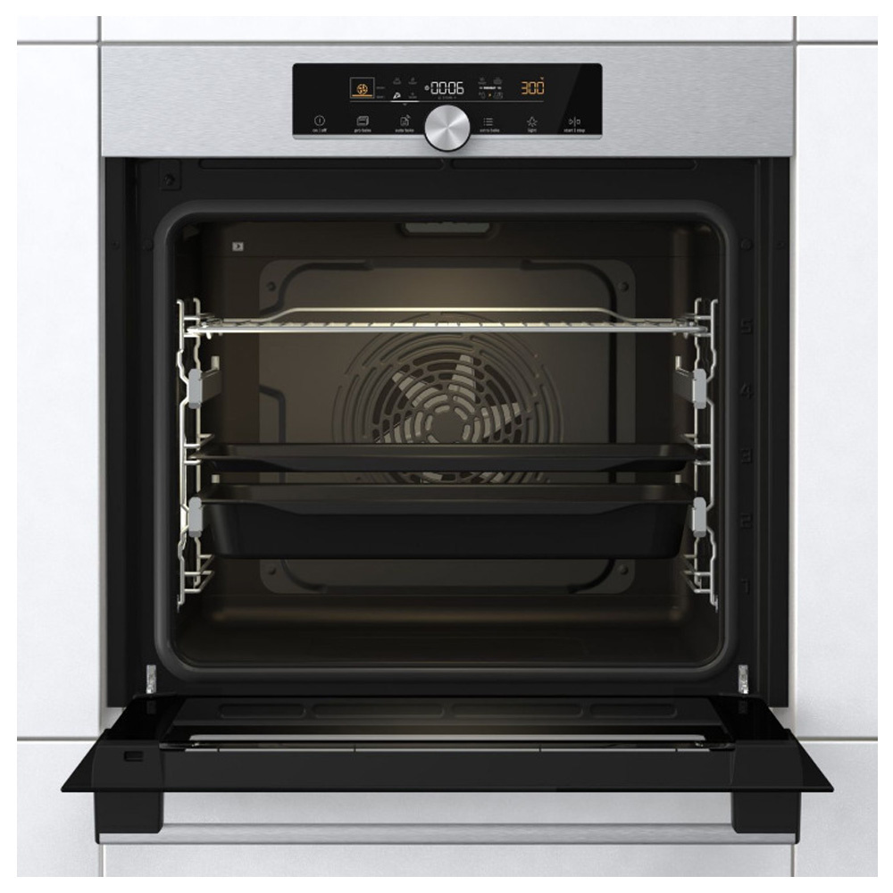 Εικόνα της Φούρνος Gorenje BOS6747A01X - 738007 Inox 77lt  Με Λειτουργία Ατμού 034019501