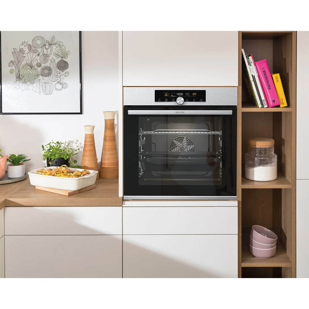 Εικόνα της Φούρνος Gorenje BOS6747A01X - 738007 Inox 77lt  Με Λειτουργία Ατμού 034019501