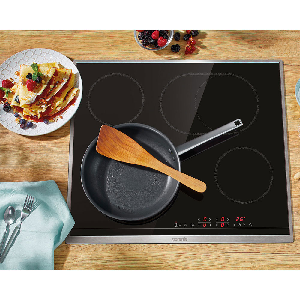 Εικόνα της Αυτόνομη Κεραμική Εστία Gorenje ECT643BX - 730355 Με Πλαίσιο 034020401