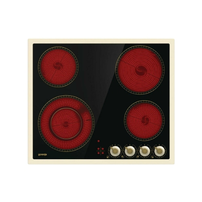 Εικόνα της Αυτόνομη Κεραμική Εστία Gorenje Classico EC642CLI - 730791 Μπεζ Με Πλαίσιο 034021001