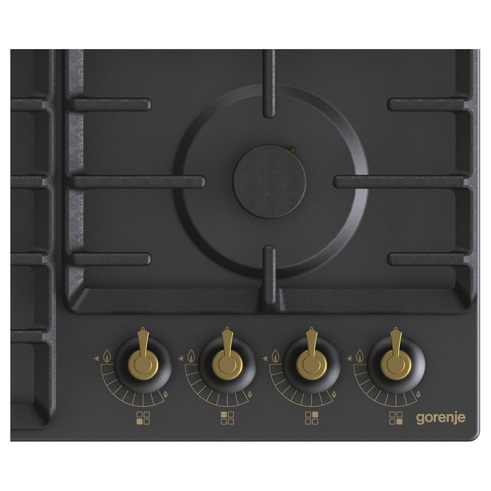 Εικόνα της Αυτόνομη Εστία Γκαζιού Gorenje Classico GW642CLB - 737639 Μαύρη 034020901