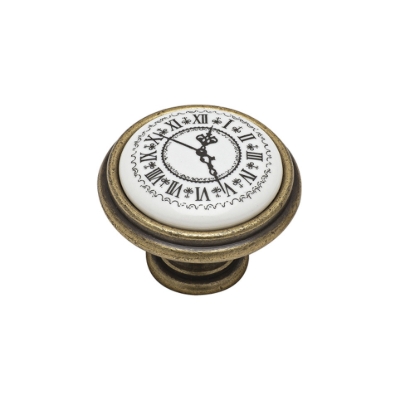 Εικόνα της Πόμολο Επίπλων Roline 586 Αντικέ Με πορσελάνη