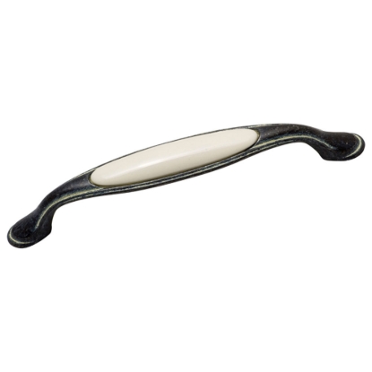 Εικόνα της Λαβή Επίπλου Roline 528 Ρουστίκ 160mm Με πορσελάνη