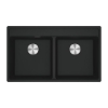 Εικόνα της Νεροχύτης Franke Maris Bowl MRG 620-40-40 TL (86x51) Matt Black 3149000298