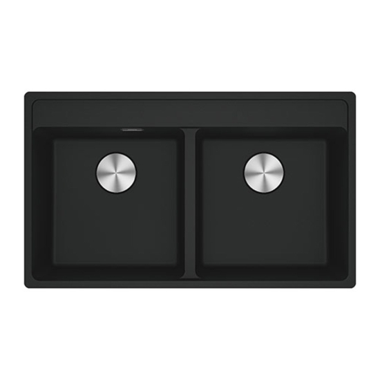 Εικόνα της Νεροχύτης Franke Maris Bowl MRG 620-40-40 TL (86x51) Matt Black 3149000298