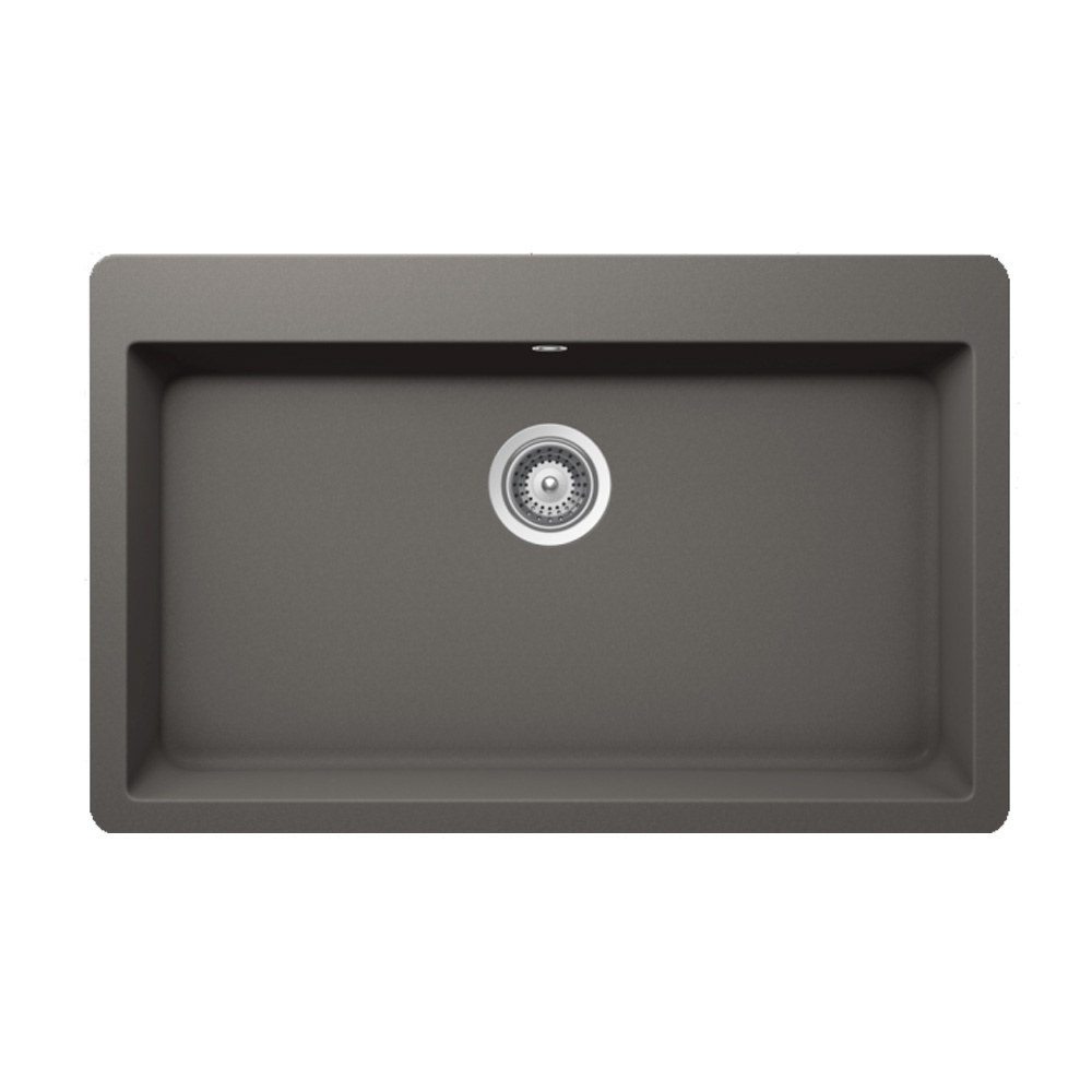 Εικόνα της Νεροχύτης Schock Cristadur Mono 15090-1442 (83,8x53) Silverstone