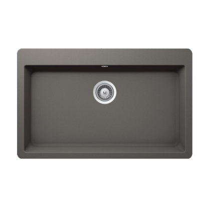 Εικόνα της Νεροχύτης Schock Cristadur Mono 15090-1442 (83,8x53) Silverstone