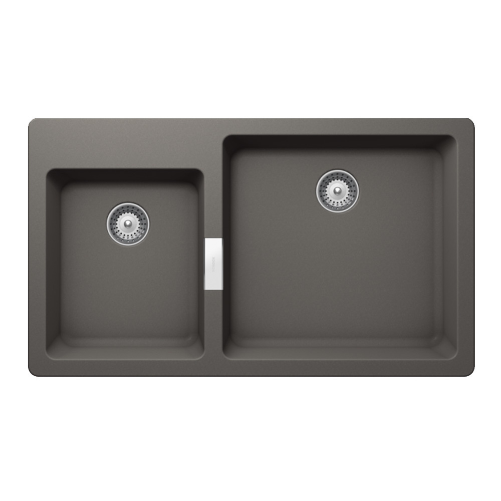 Εικόνα της Νεροχύτης Schock Cristadur Mono 15290-1442 (86x50) Silverstone