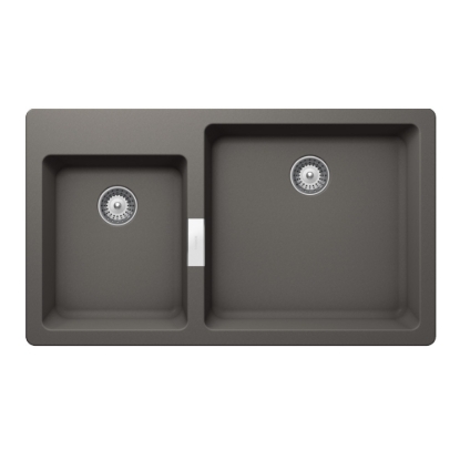 Εικόνα της Νεροχύτης Schock Cristadur Mono 15290-1442 (86x50) Silverstone