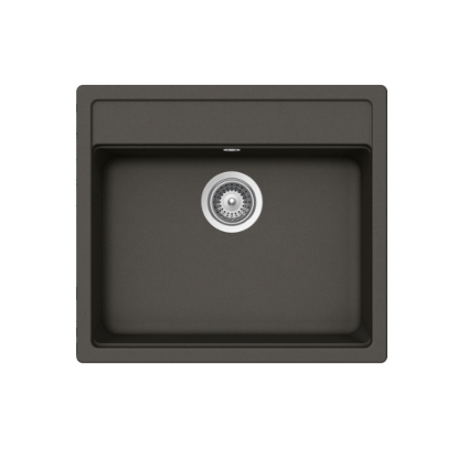 Εικόνα της Νεροχύτης Schock Cristalite Manhattan 30060-1421 (57x51) Asphalt (Graphite)