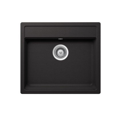 Εικόνα της Νεροχύτης Schock Cristalite Manhattan 30060-1401 (57x51) Nero (Black)