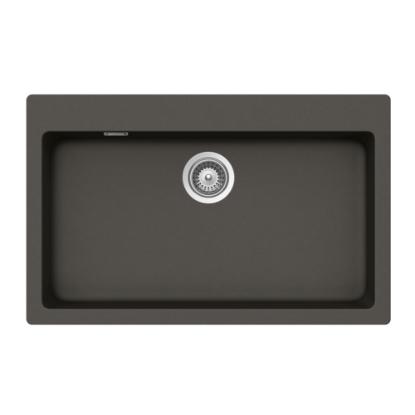 Εικόνα της Νεροχύτης Schock Cristalite Manhattan 30080-1421 (79x50) Asphalt (Graphite)