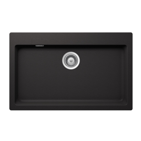 Εικόνα της Νεροχύτης Schock Cristalite Manhattan 30080-1401 (79x50) Nero (Black)