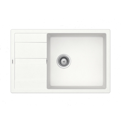 Εικόνα της Νεροχύτης Schock Cristalite Manhattan 30180-1301 (78x50) Superwhite