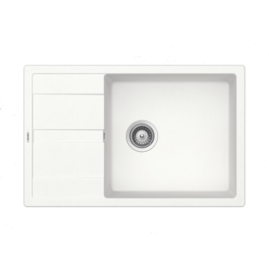 Εικόνα της Νεροχύτης Schock Cristalite Manhattan 30180-1301 (78x50) Superwhite