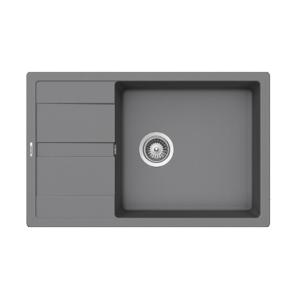 Εικόνα της Νεροχύτης Schock Cristalite Manhattan 30180-1441 (78x50) Croma (Grey)