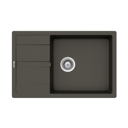 Εικόνα της Νεροχύτης Schock Cristalite Manhattan 30180-1421 (78x50) Asphalt (Graphite)