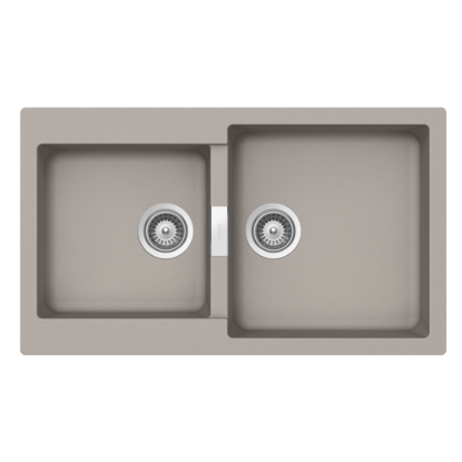 Εικόνα της Νεροχύτης Schock Cristalite Manhattan 30290-1451 (86x50) Concrete Beton