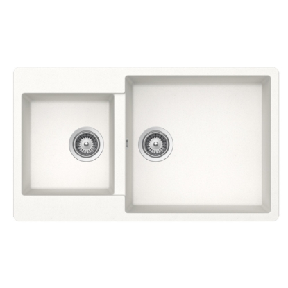 Εικόνα της Νεροχύτης Schock Cristalite Element 31290-1301 (86x50) Superwhite