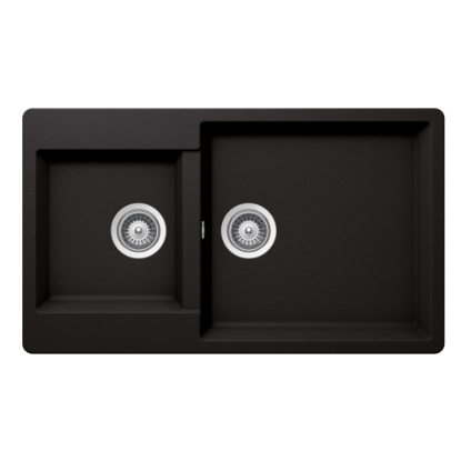 Εικόνα της Νεροχύτης Schock Cristalite Element 31290-1401 (86x50) Nero (Black)