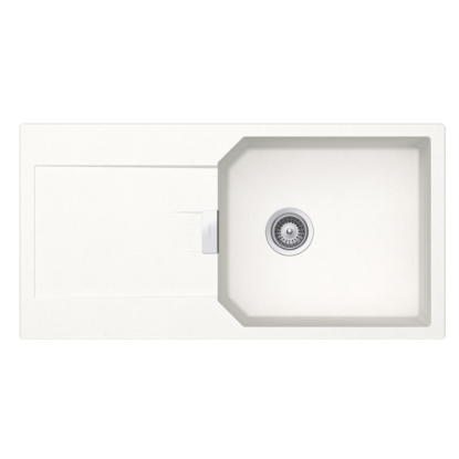 Εικόνα της Νεροχύτης Schock Cristalite Manhattan 30100-1301 (100x51) Superwhite