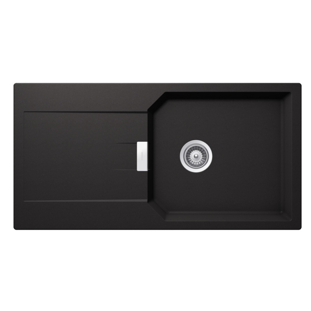 Εικόνα της Νεροχύτης Schock Cristalite Manhattan 30100-1401 (100x51) Nero (Black)