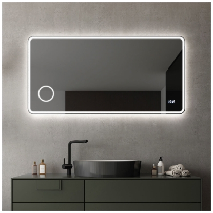 Εικόνα της Καθρέπτης Φωτιζόμενος LED Luminor Cult 12080 120x80cm