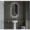 Εικόνα της Καθρέπτης Φωτιζόμενος LED Luminor Solano 45 45x100cm