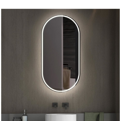 Εικόνα της Καθρέπτης Φωτιζόμενος LED Luminor Solano 45 45x100cm