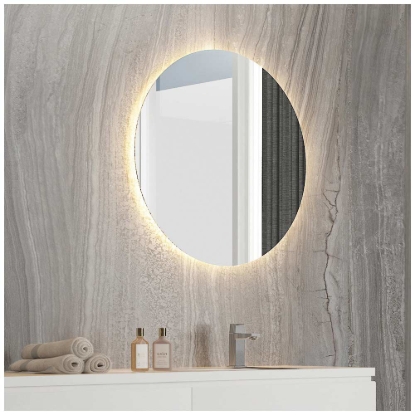 Εικόνα της Καθρέπτης Φωτιζόμενος LED Luminor Idol 70 Ø70cm