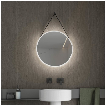 Εικόνα της Καθρέπτης Φωτιζόμενος LED Luminor Hung 45 Ø45cm