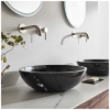 Εικόνα της Νιπτήρας Μπάνιου Fossil Molo DR45-400 Ø45cm Marquina Nero