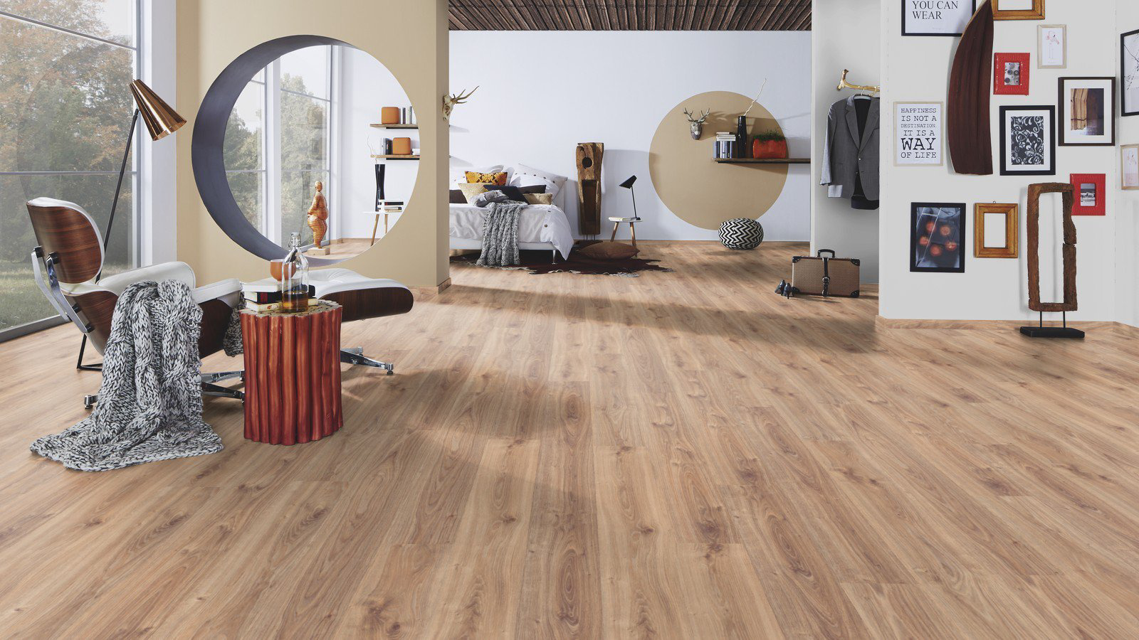 Εικόνα της Δάπεδο Laminate Krono Original Castello 8mm 8642 CANYON OAK NewPlan