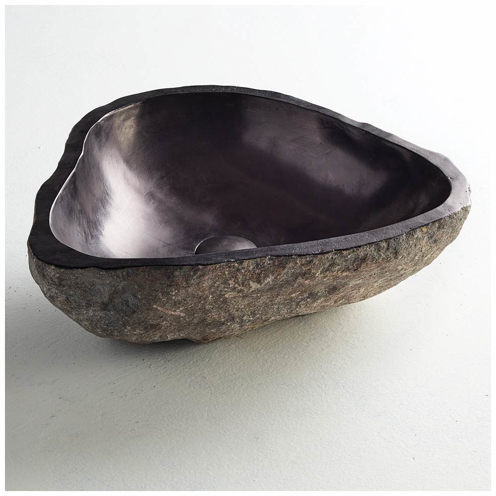 Εικόνα της Νιπτήρας Μπάνιου Fossil Riverstone Vero RV50 Ø40-50cm