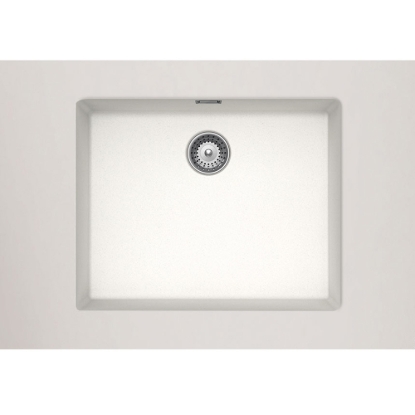 Εικόνα της Νεροχύτης Υποκαθήμενος Schock Cristalite Manhattan 30060U-1301 (55,6x45,6) Superwhite