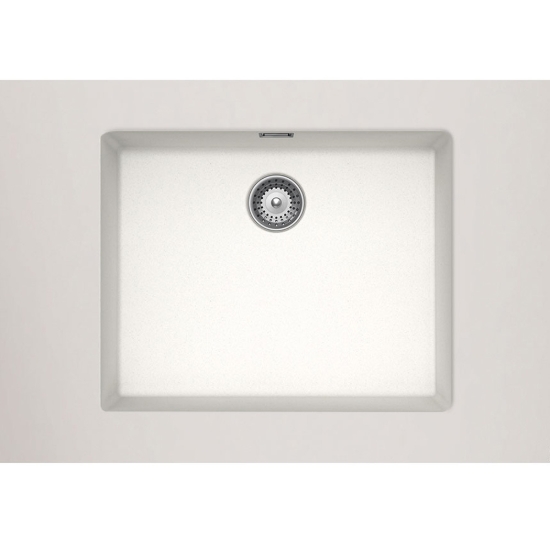 Εικόνα της Νεροχύτης Υποκαθήμενος Schock Cristalite Manhattan 30060U-1301 (55,6x45,6) Superwhite