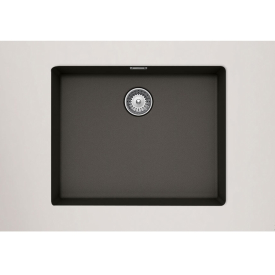 Εικόνα της Νεροχύτης Υποκαθήμενος Schock Cristalite Manhattan 30060U-1421 (55,6x45,6) Asphalt (Graphite)