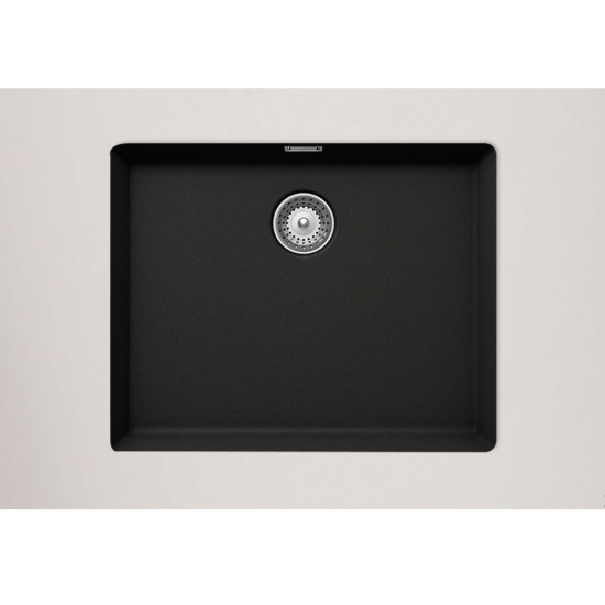 Εικόνα της Νεροχύτης Υποκαθήμενος Schock Cristalite Manhattan 30060U-1401 (55,6x45,6) Nero (Black)