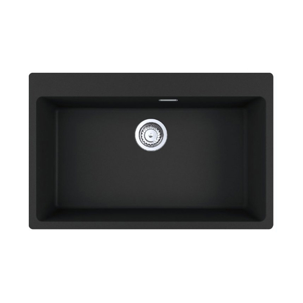 Εικόνα της Νεροχύτης Franke Centro 2.0 610/210-73 (78x50) Matt Black 3149000248