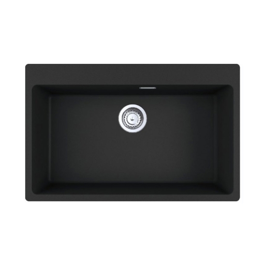 Εικόνα της Νεροχύτης Franke Centro 2.0 610/210-73 (78x50) Matt Black 3149000248