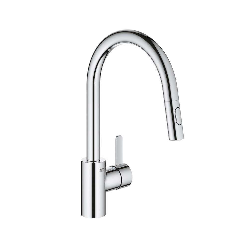 Εικόνα της Μπαταρία Κουζίνας Grohe Cosmopolitan Ντους 2 Ροών 31481001 Χρωμέ